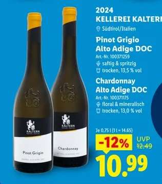 Pinot Grigio Alto Adige DOC