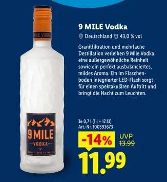 9 MILE Vodka