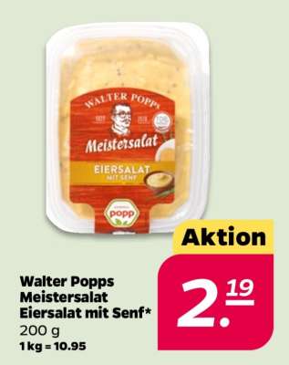 Walter Popps Meistersalt Eiersalat mit Senf