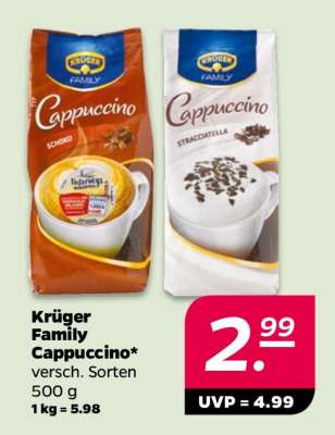 KRÜGER Family-Cappuccino