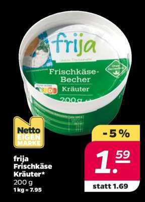 frija Frischkäse Kräuter
