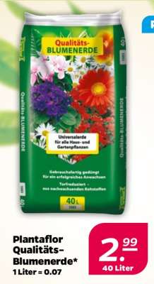 Plantaflor Qualitäts-Blumenerde