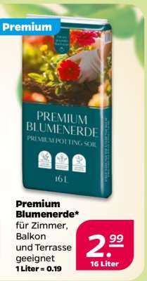 Premium Blumenerde