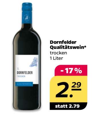 Dornfelder Qualitätswein