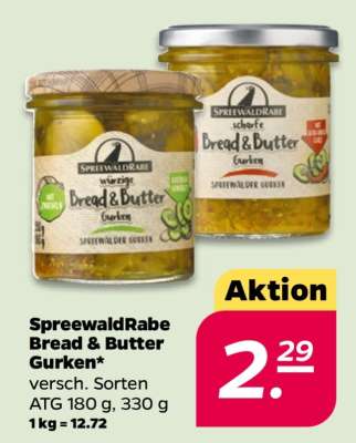 SpreewaldRabe Bread & Butter Gurken
