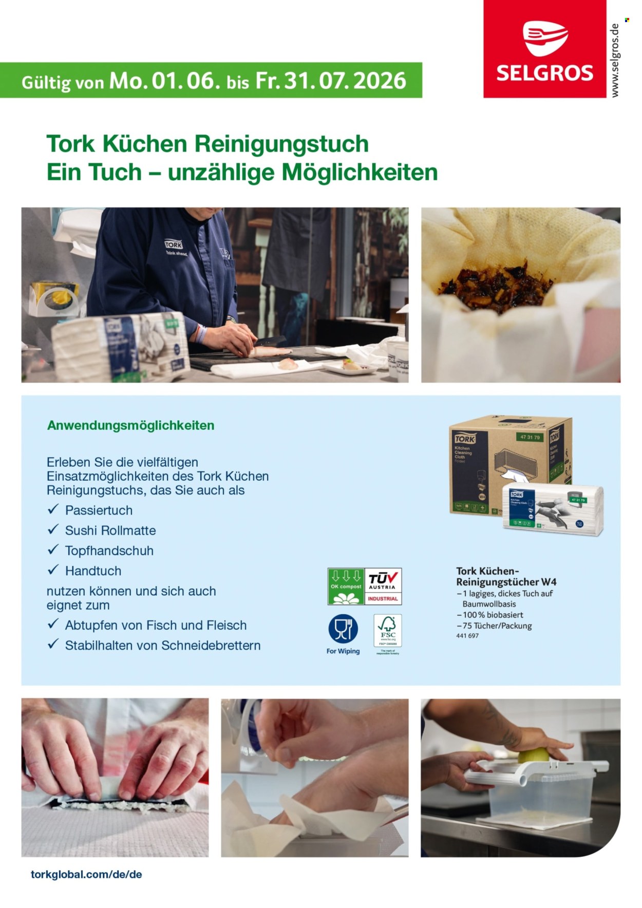 Selgros Prospekte  - 1.06.2026 - 31.07.2026. Seite 1