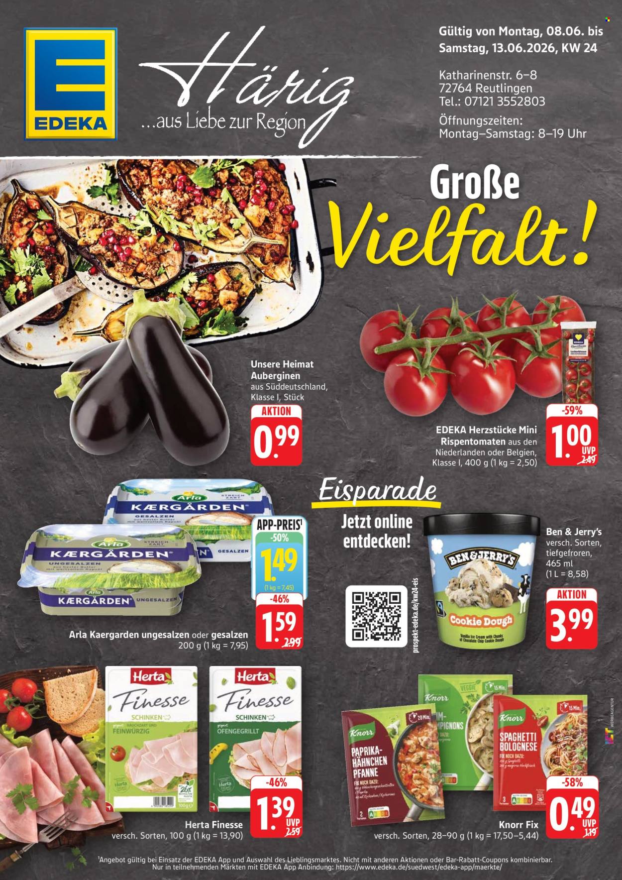 Edeka Prospekte  - 8.06.2026 - 13.06.2026. Seite 1