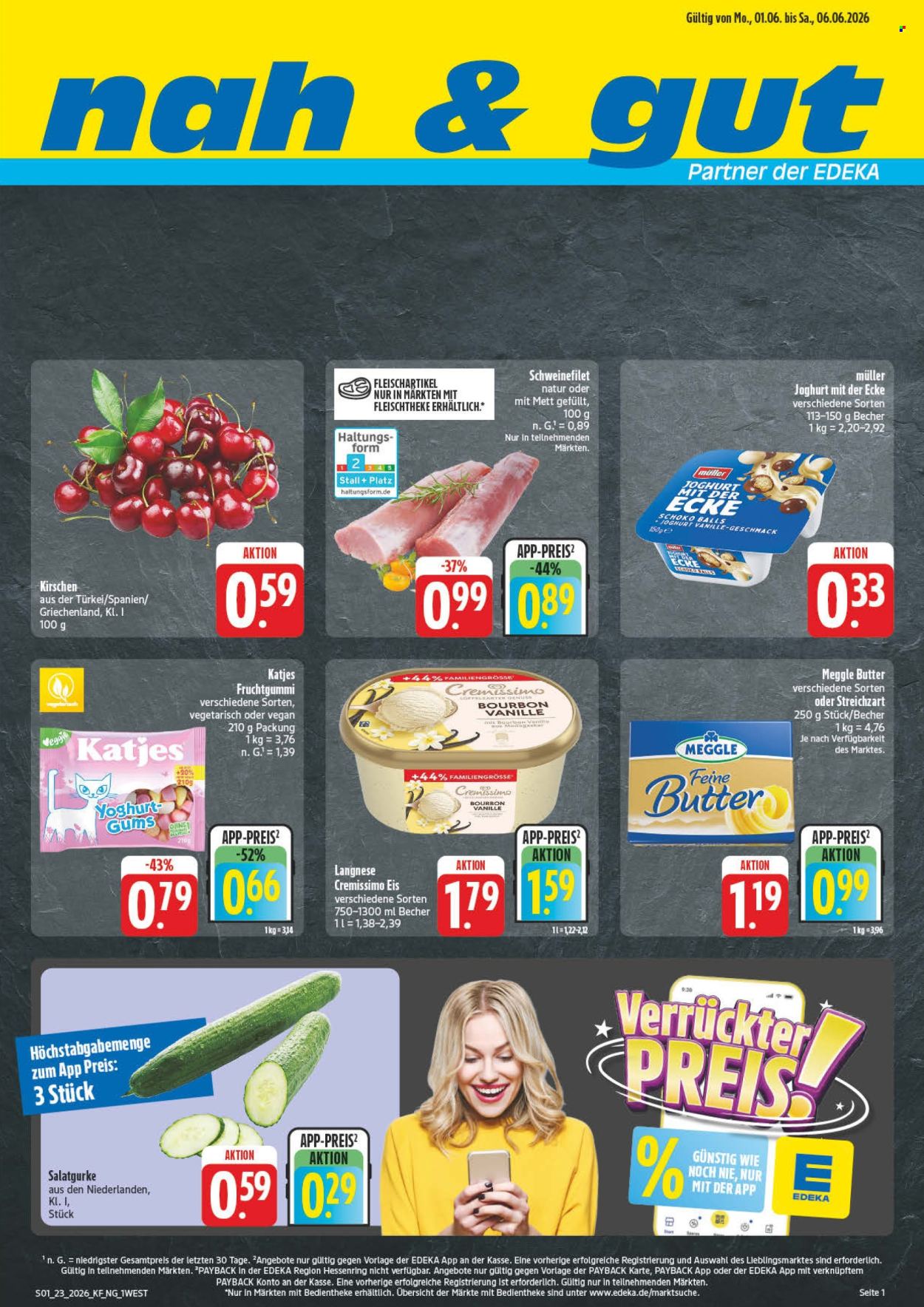 Edeka Prospekte  - 1.06.2026 - 6.06.2026. Seite 1