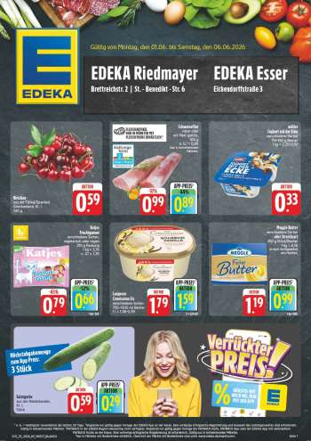 Prospekte Edeka - 1.06.2026 - 6.06.2026.