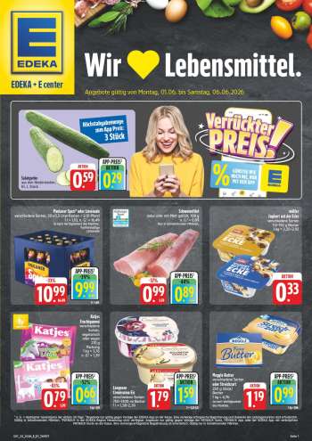 Prospekte E center - 1.06.2026 - 6.06.2026.