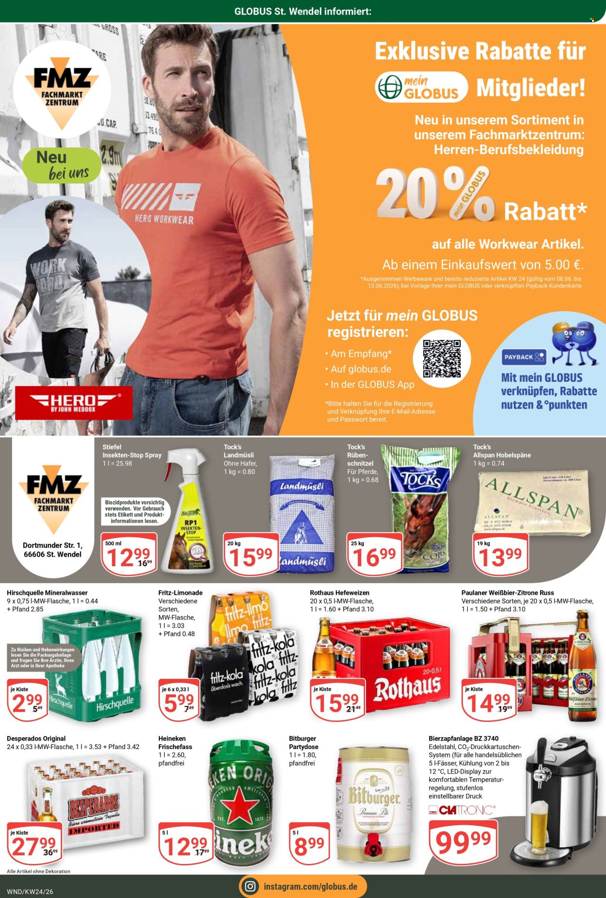 Globus Prospekte  - 8.06.2026 - 13.06.2026. Seite 24