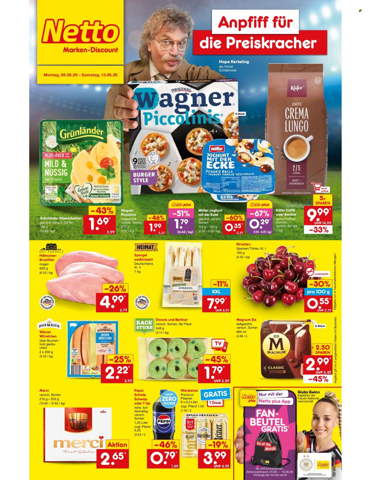 Netto Marken-Discount Prospekte  - 8.06.2026 - 13.06.2026. Seite 1