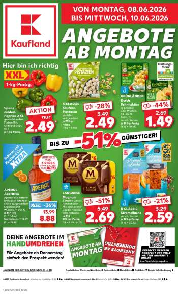 Prospekte Kaufland - 8.06.2026 - 10.06.2026.