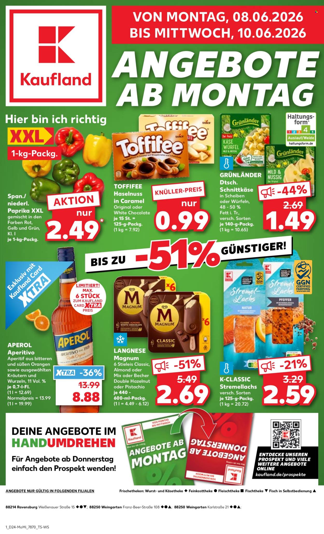 Kaufland Prospekte  - 8.06.2026 - 10.06.2026. Seite 1