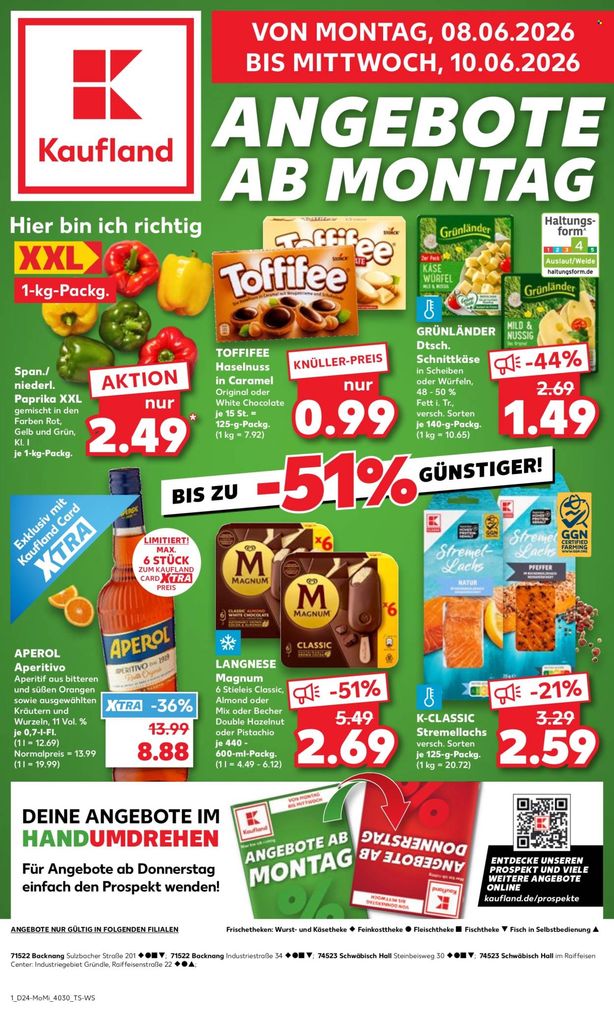 Kaufland Prospekte  - 8.06.2026 - 10.06.2026. Seite 1