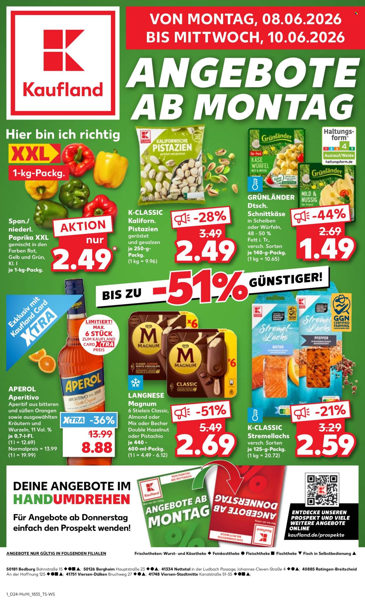Kaufland Prospekte  - 8.06.2026 - 10.06.2026. Seite 1