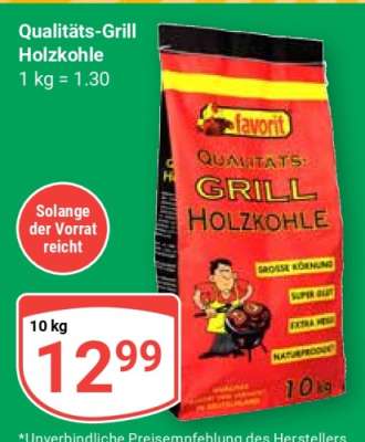 Qualitäts-Grill Holzkohle