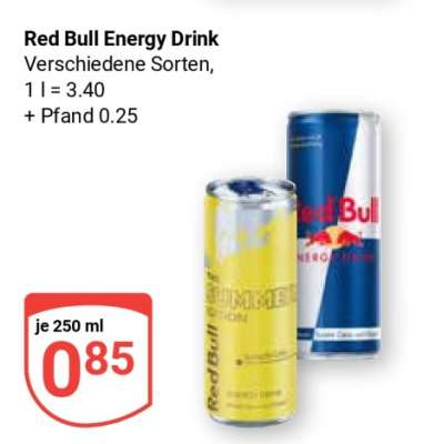 Red Bull Energy Drink*