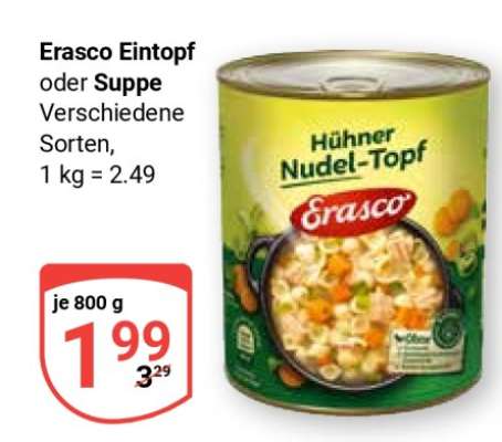 Erasco Eintopf oder Suppe