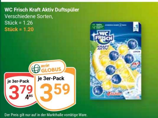 WC Frisch Kraft-Aktiv Duftspüler