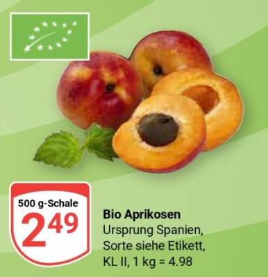 Bio Aprikosen