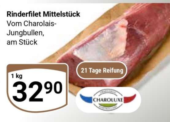Rinderfilet Mittelstück
