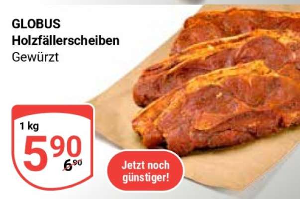 GLOBUS Holzfällerscheiben