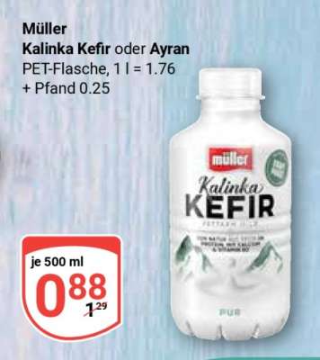 Müller Kalinka-Kefir oder Ayran