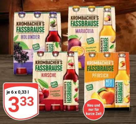 KROMBACHER'S Fassbrause