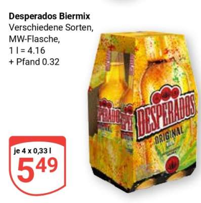 Desperados Biermix
