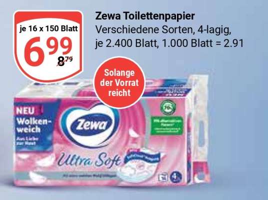 Zewa Toilettenpapier