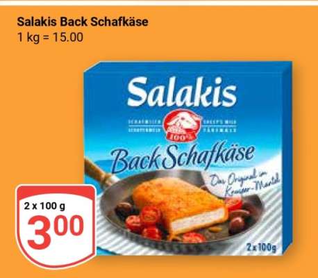 SALAKIS Back Schafkäse