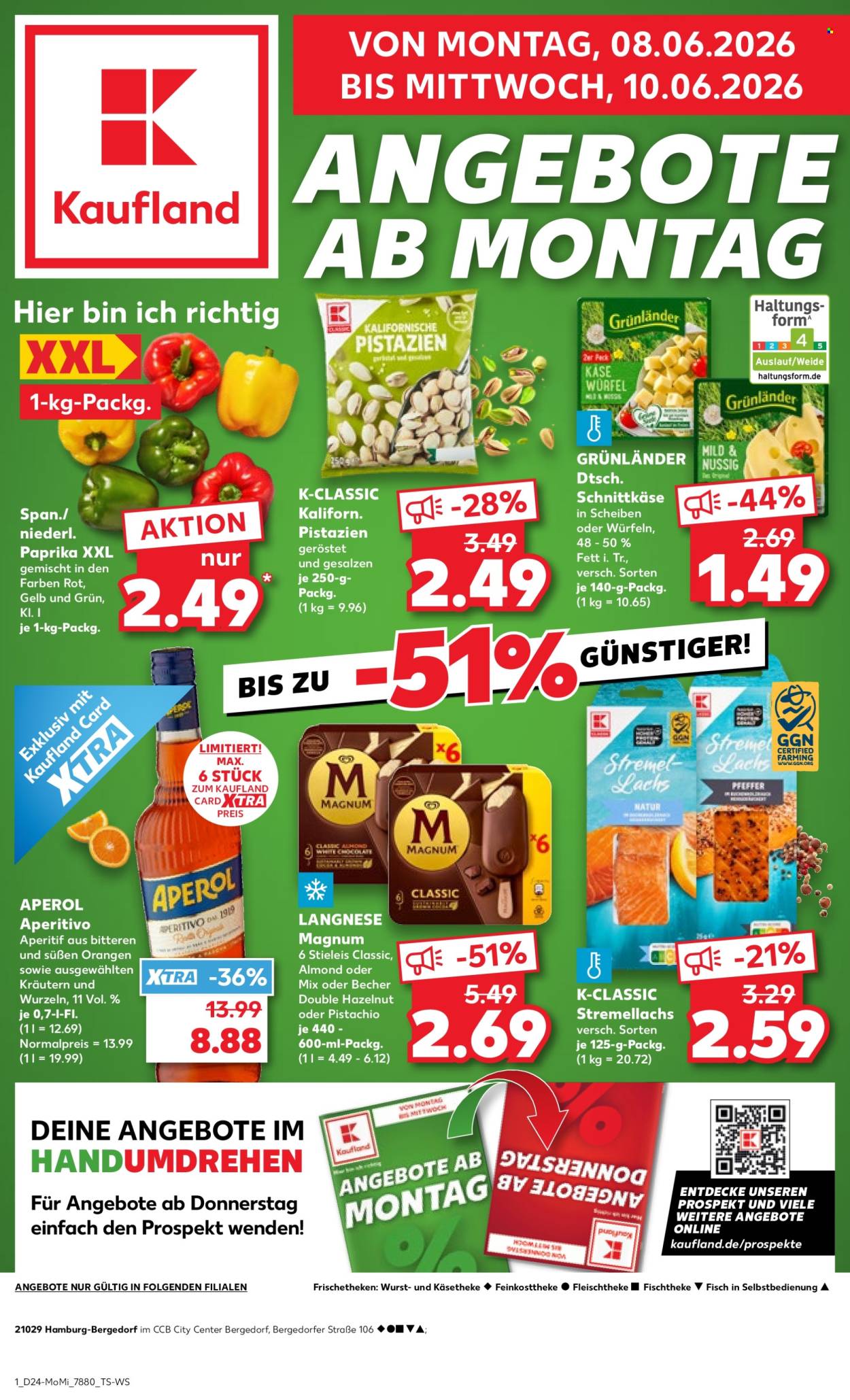 Kaufland Prospekte  - 8.06.2026 - 10.06.2026. Seite 1