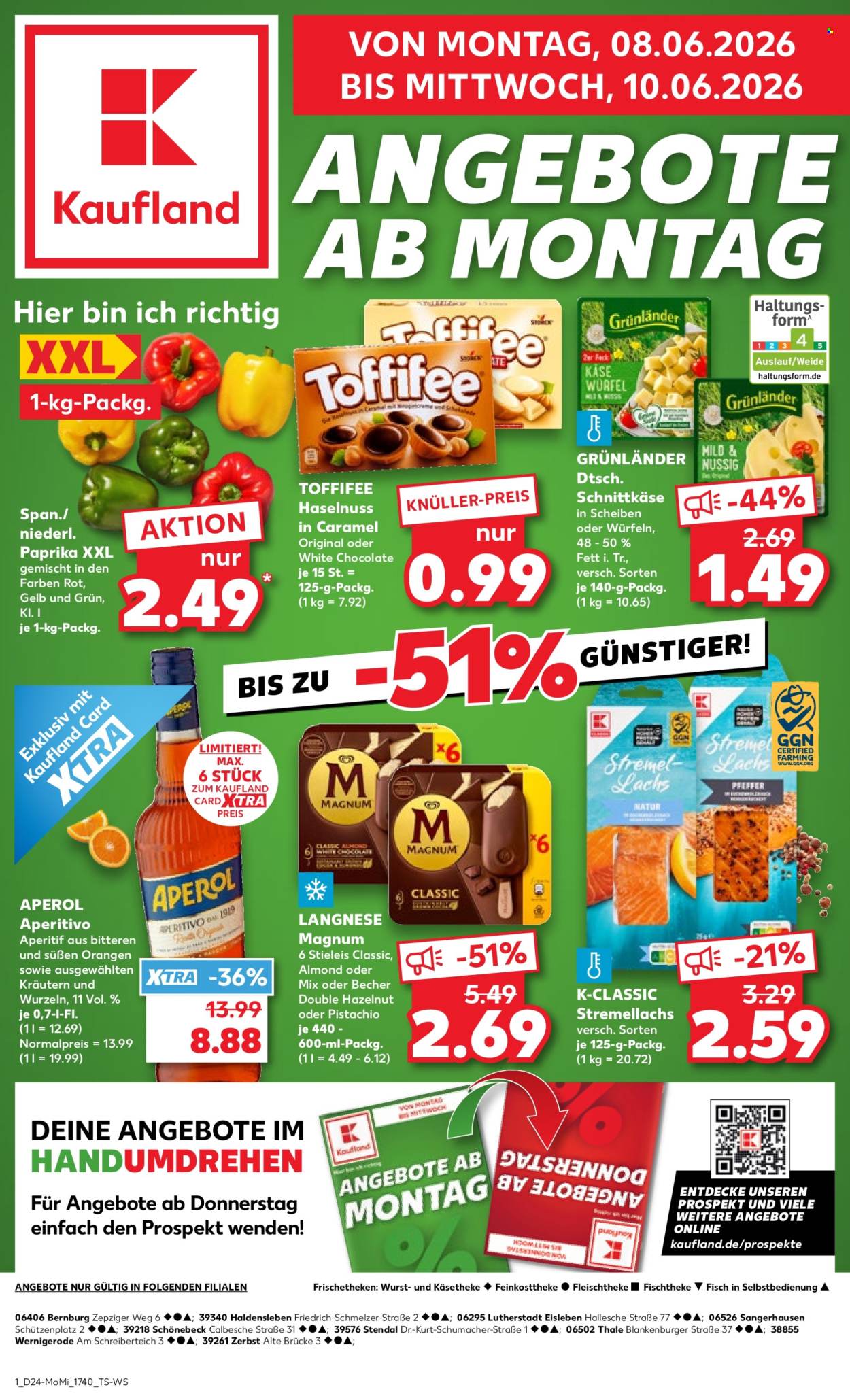 Kaufland Prospekte  - 8.06.2026 - 10.06.2026. Seite 1