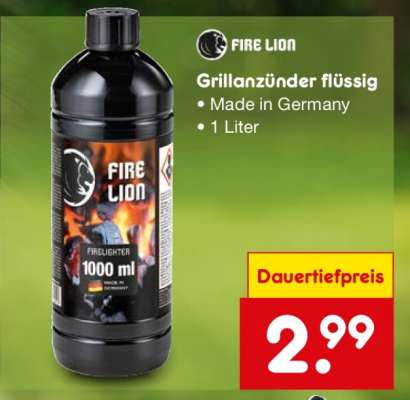 Grillanzünder flüssig