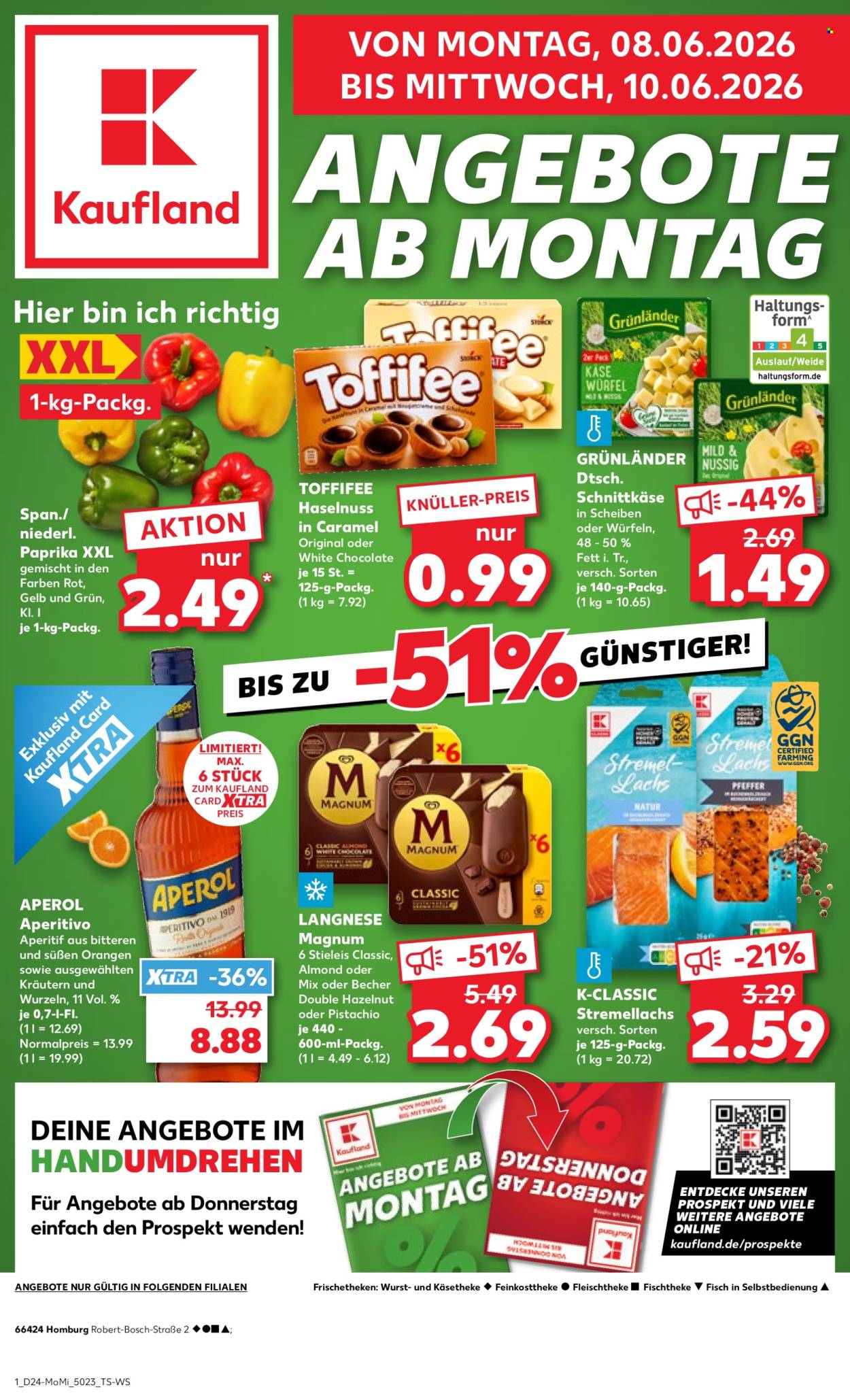 Kaufland Prospekte  - 8.06.2026 - 10.06.2026. Seite 1