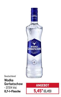 Wodka Gorbatschow