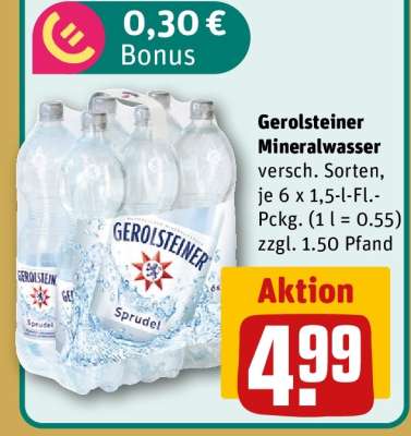 Gerolsteiner Mineralwasser