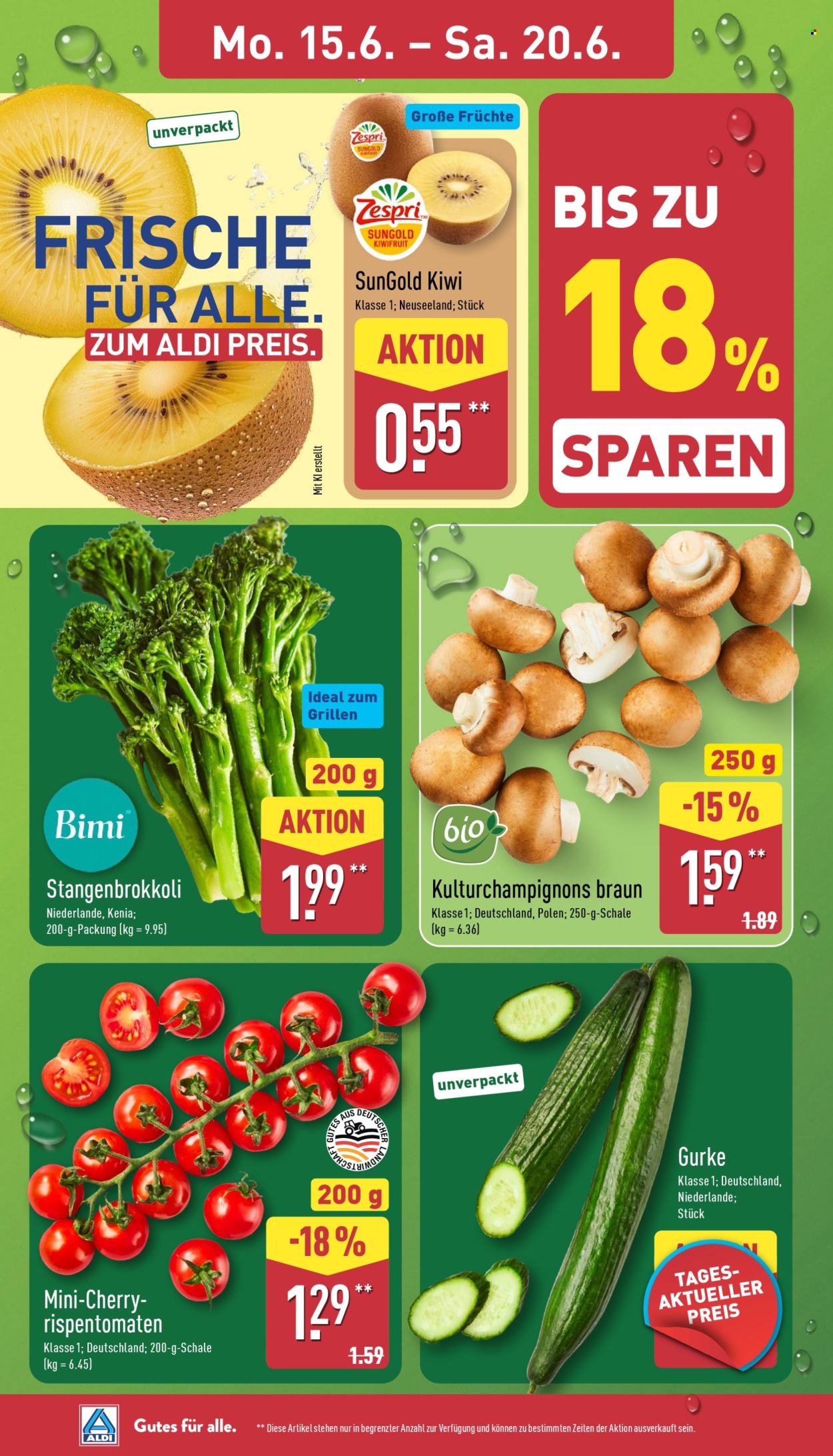 ALDI Nord Prospekte  - 15.06.2026 - 20.06.2026. Seite 6