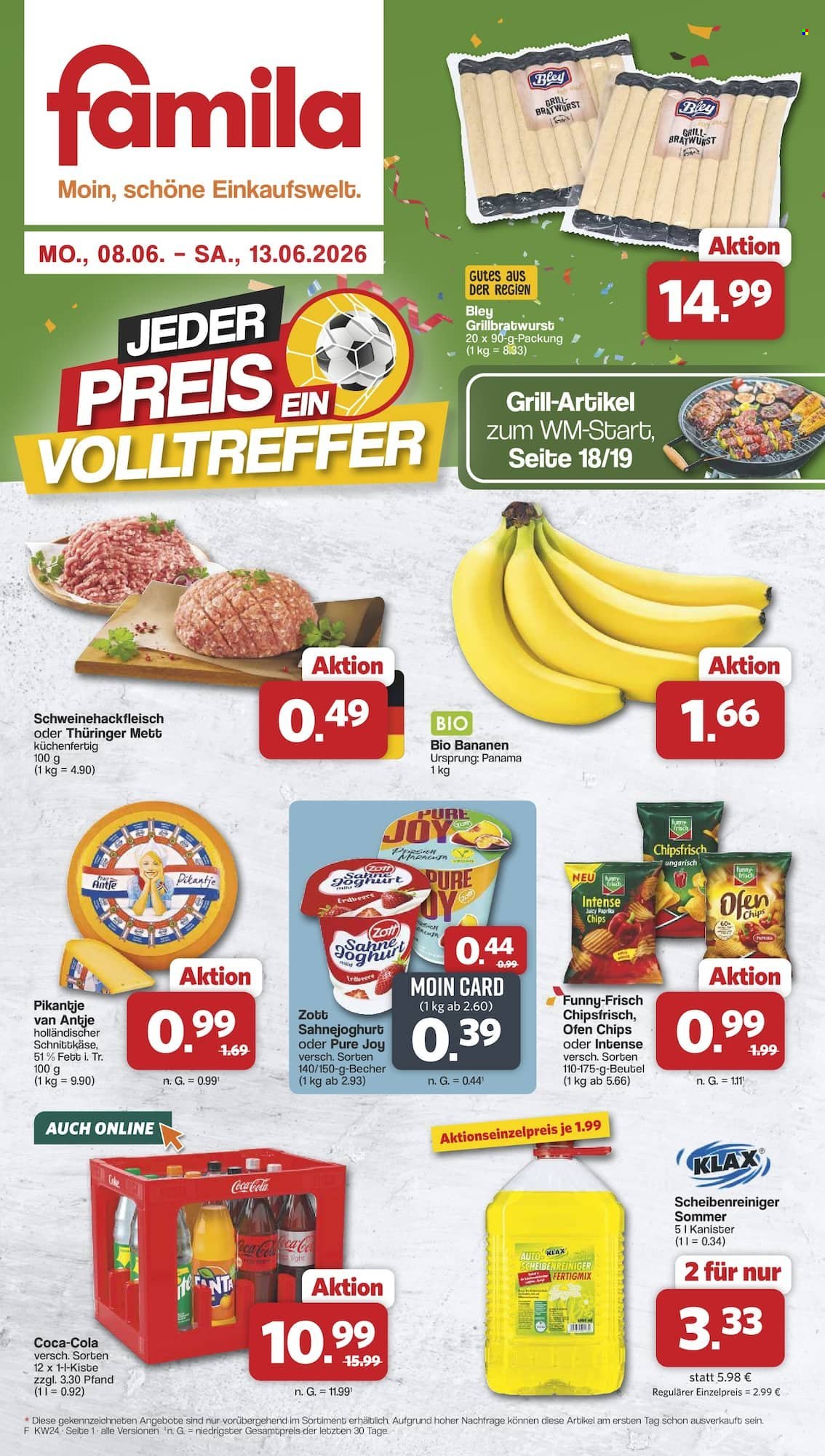 famila Prospekte  - 8.06.2026 - 13.06.2026. Seite 1
