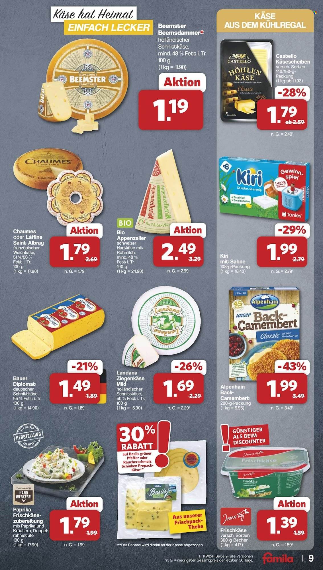 famila Prospekte  - 8.06.2026 - 13.06.2026. Seite 9