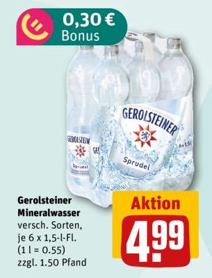 Gerolsteiner Mineralwasser