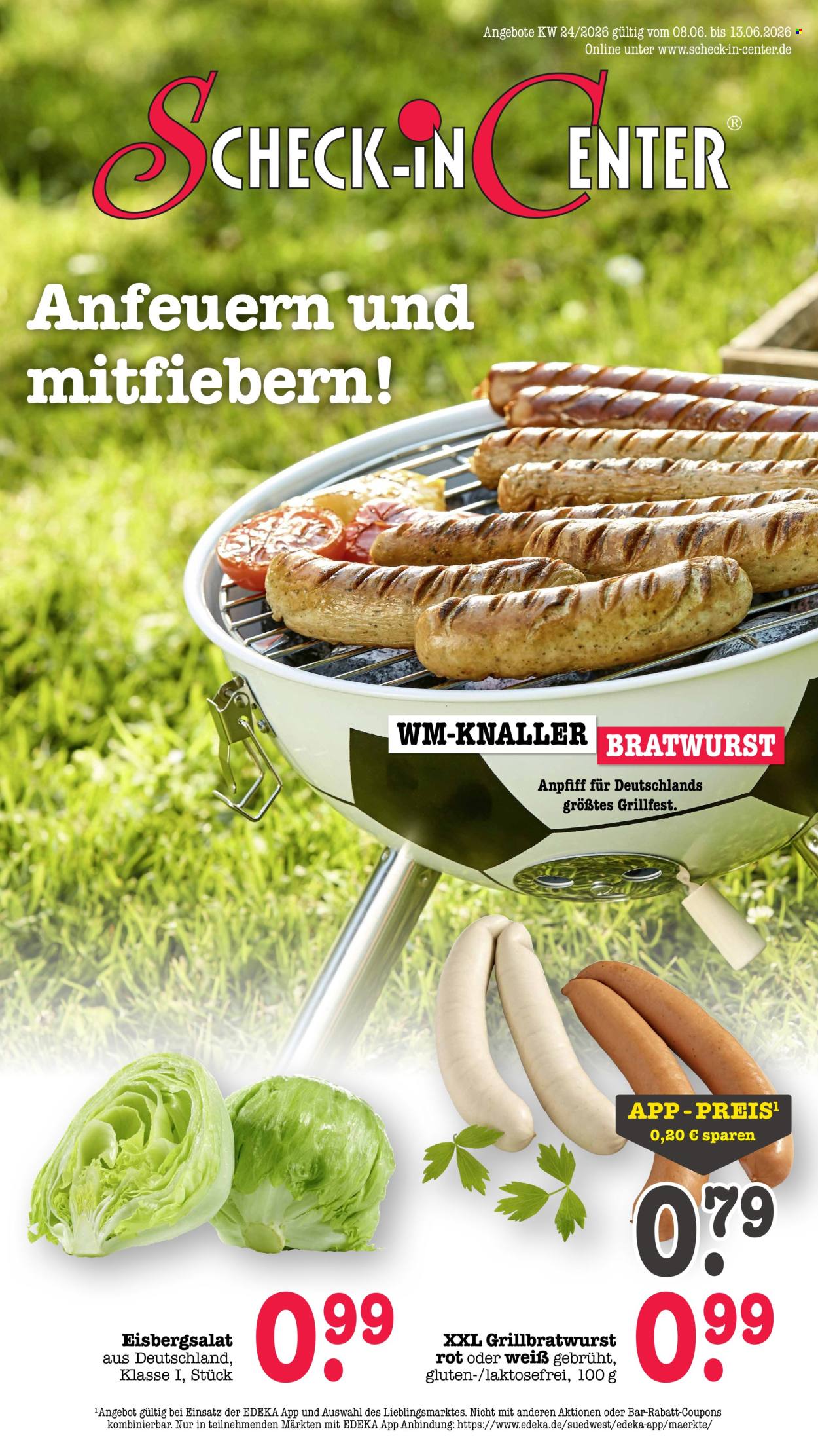 Scheck-in Prospekte  - 8.06.2026 - 13.06.2026. Seite 1