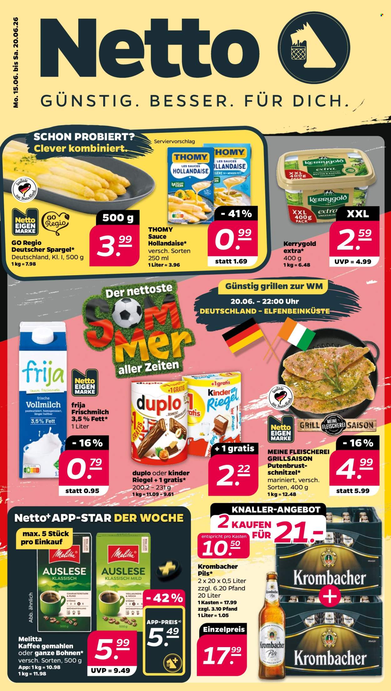 Netto Prospekte  - 15.06.2026 - 20.06.2026. Seite 1