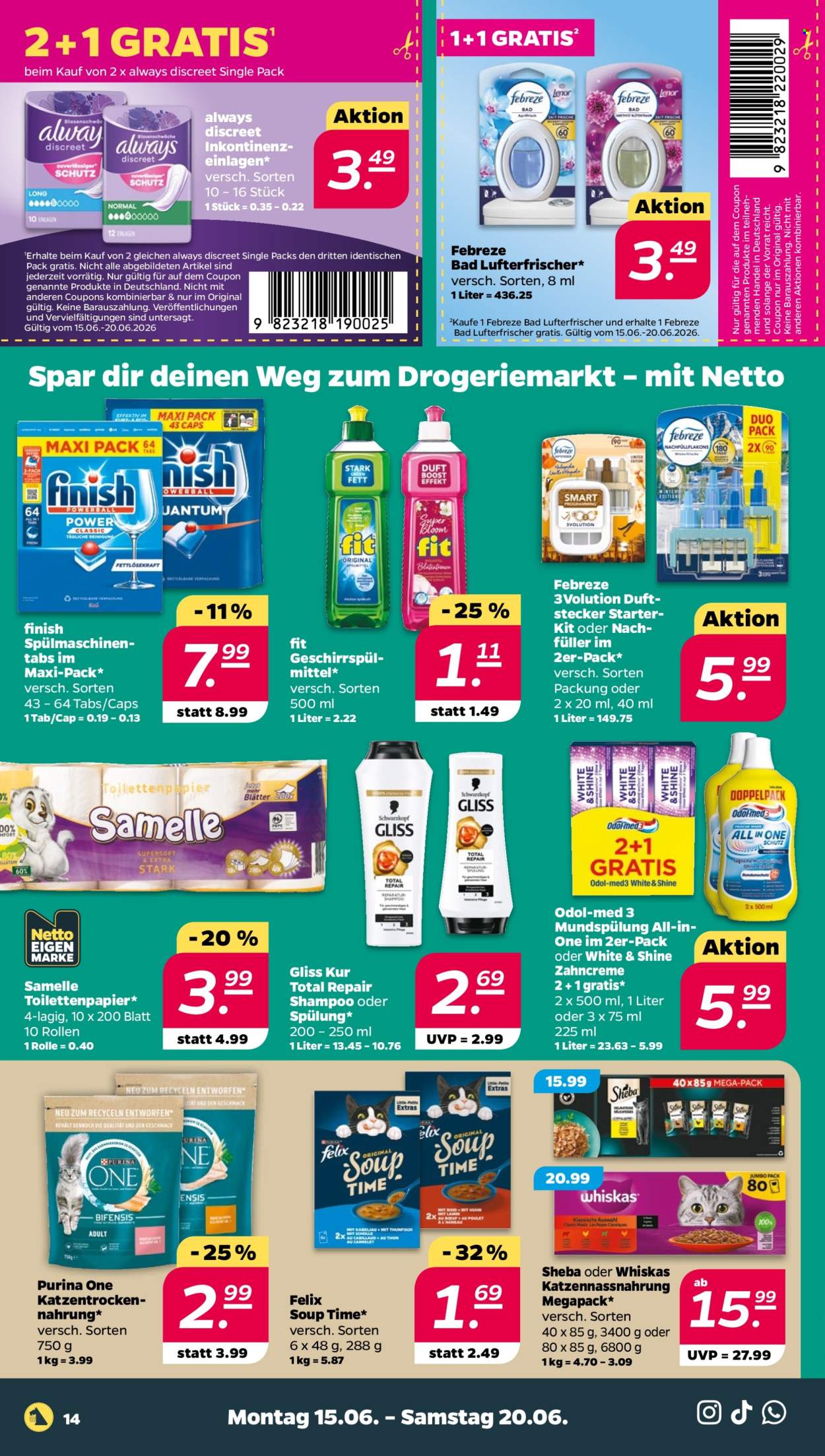 Netto Prospekte  - 15.06.2026 - 20.06.2026. Seite 16