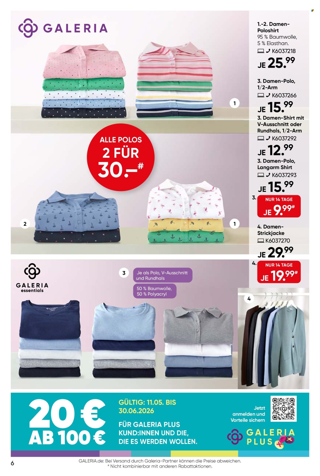 GALERIA Karstadt Kaufhof Prospekte  - 10.06.2026 - 23.06.2026. Seite 6