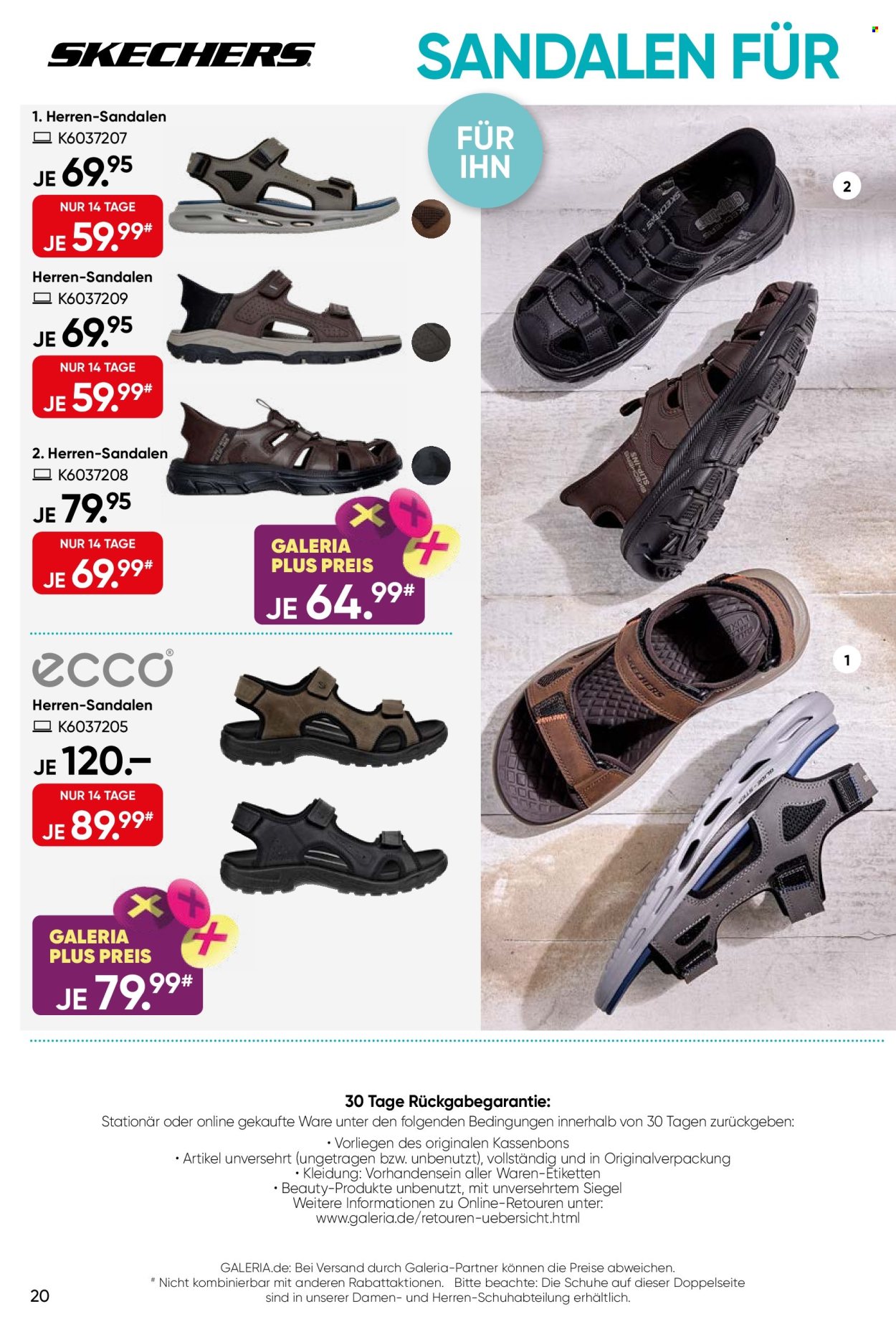 GALERIA Karstadt Kaufhof Prospekte  - 10.06.2026 - 23.06.2026. Seite 20