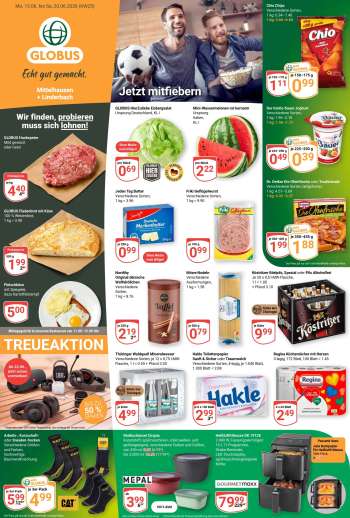 Prospekte Globus - 15.06.2026 - 20.06.2026.