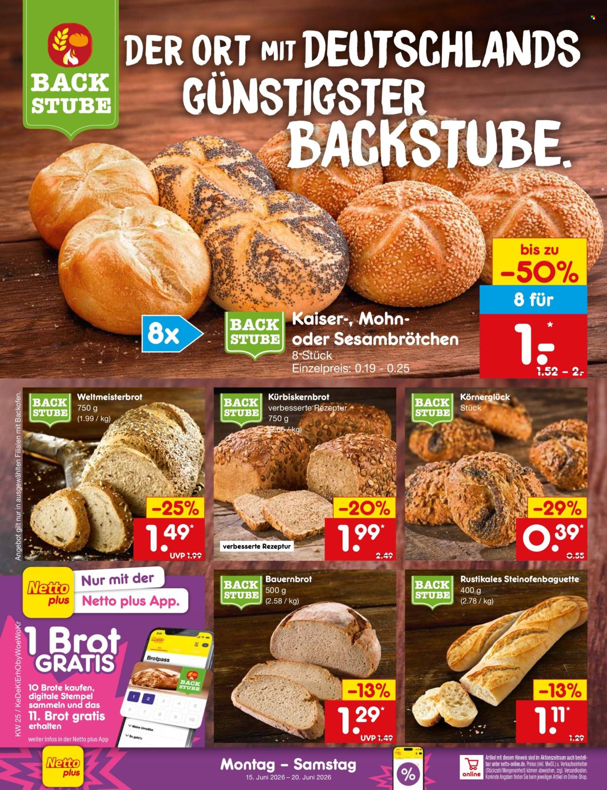 Netto Marken-Discount Prospekte  - 15.06.2026 - 20.06.2026. Seite 22