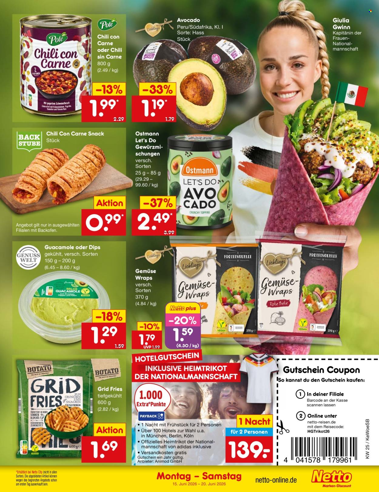 Netto Marken-Discount Prospekte  - 15.06.2026 - 20.06.2026. Seite 25